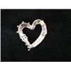 Image 5 : Bixby 18K Heart Brooch, Approx. 1" Dia