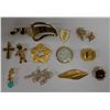 Image 1 : Qty 13 Fashion Pendants/Brooches, Misc Styles & Sizes