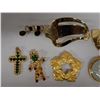 Image 2 : Qty 13 Fashion Pendants/Brooches, Misc Styles & Sizes