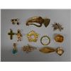 Image 6 : Qty 13 Fashion Pendants/Brooches, Misc Styles & Sizes