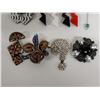 Image 4 : Qty Approx. 12 Fashion Pendants/Brooches, Misc Styles & Sizes