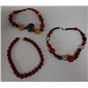 Image 1 : Qty 3 Fashion Beaded Necklaces, 16" L