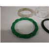 Image 3 : Qty 6 Bangle Bracelets, Misc Styles & Sizes