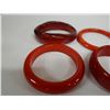 Image 4 : Qty 6 Red Bangle Bracelets, Misc Styles & Sizes