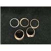 Image 2 : Qty 5 Fashion Rings, Misc Styles & Sizes