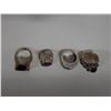 Image 4 : Qty 4 Fashion Rings, Misc Styles & Sizes