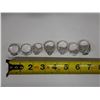 Image 6 : Qty 7 Fashion Rings w/ Clear Stone Accents, Misc Styles & Sizes