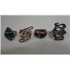 Image 1 : Qty 4 Fashion Rings, Misc Styles & Sizes
