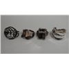 Image 1 : Qty 4 Fashion Rings, Misc Styles & Sizes