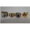 Image 1 : Qty 4 Fashion Rings, Misc Styles & Sizes