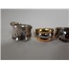 Image 2 : Qty 4 Fashion Rings, Misc Styles & Sizes