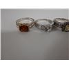 Image 3 : Qty 5 Fashion Rings, Misc Styles & Sizes