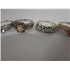 Image 4 : Qty 5 Fashion Rings, Misc Styles & Sizes