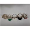 Image 2 : Qty 5 Fashion Rings, Misc Styles & Sizes