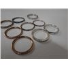 Image 4 : Qty 9 Fashion Rings, Misc Styles & Sizes