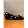 Image 2 : NEW Ferragamo Vara Leather Pump, Black, Sz 10B  (heel needs repair)