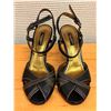 Image 1 : Used Dolce & Gabbana Black Sandals w/ Heels, Sz. 36.5,  (heel needs repair)