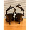 Image 3 : Used Dolce & Gabbana Black Sandals w/ Heels, Sz. 36.5,  (heel needs repair)