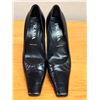 Image 11 : Used Prada Black Leather Pumps Size 37.5  (heel needs repair)