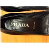 Image 13 : Used Prada Black Leather Pumps Size 37.5  (heel needs repair)