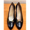 Image 6 : NEW Ferragamo "Liz" Black Leather Loafers Sz 10B  (heel needs repair)