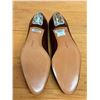 Image 4 : NEW Ferragamo Vara Leather Pump, Brown, Sz 10B (heel needs repair)