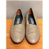 Image 1 : NEW Bernardo Cream Leather Loafer Flats, Size 10