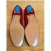 Image 4 : NEW Ferragamo Red Suede Vara Pumps, Size 10