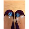 Image 4 : NEW Ferragamo Burgundy Suede Slingback Pumps, Size 10