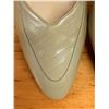 Image 8 : NEW Ferragamo Cream Leather Almond Pumps, Size 10