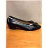 Image 2 : NEW Ferragamo Black Leather Bow Pumps, Size 8