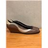 Image 2 : NEW Emme Uno Taupe & Cream Leather Pointed Flats, Size10