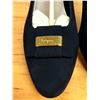 Image 8 : NEW Ferragamo Black Suede Vara Pumps, Size 10