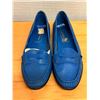 Image 1 : Used Koret of California Blue Leather Penny Loafers, Size 10