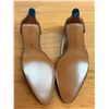 Image 3 : NEW Ferragamo Tan T-Strap Leather Pumps, Size 10