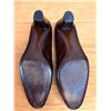 Image 4 : Used Bruno Magli Brown Leather & Suede Loafers, Size 10