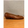 Image 2 : Used Bally Caramel Leather Perforated Flats, Size 10