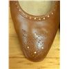 Image 9 : Used Bally Caramel Leather Perforated Flats, Size 10