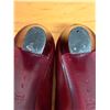 Image 6 : Used Bruno Magli Burgundy Leather & Suede Horsebit Loafers, Size 8.5