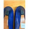 Image 4 : Used Chantal Blue Textured Leather Pumps, Size 8