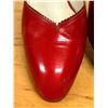 Image 9 : Used Bally Red Leather Slingback Heels, Size 10