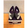 Image 1 : Used Dame Uno Two-Tone Gray Leather Flats, Size 10