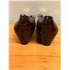 Image 3 : Used Ferragamo Vara Dark Brown Flats w/ Croc-Print Bow, Size 10B