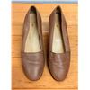 Image 6 : Used Ralph Lauren Tan Nubuck Leather Flats, Size 10B