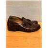 Image 2 : Used Mens Ferragamo Brown Leather Tassel Loafers, Size 11