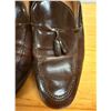 Image 9 : Used Mens Ferragamo Brown Leather Tassel Loafers, Size 11