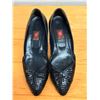 Image 7 : Used Anne Klein Black Snakeskin-Embossed Flats, Size 9.5M
