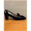 Image 2 : Used Bruno Magli Black Leather & Suede Loafers, Size 9B