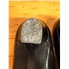 Image 5 : Used Bruno Magli Black Leather & Suede Loafers, Size 9B