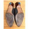 Image 4 : Used Ferragamo Brown Leather Slingback Shoes, Size 8B